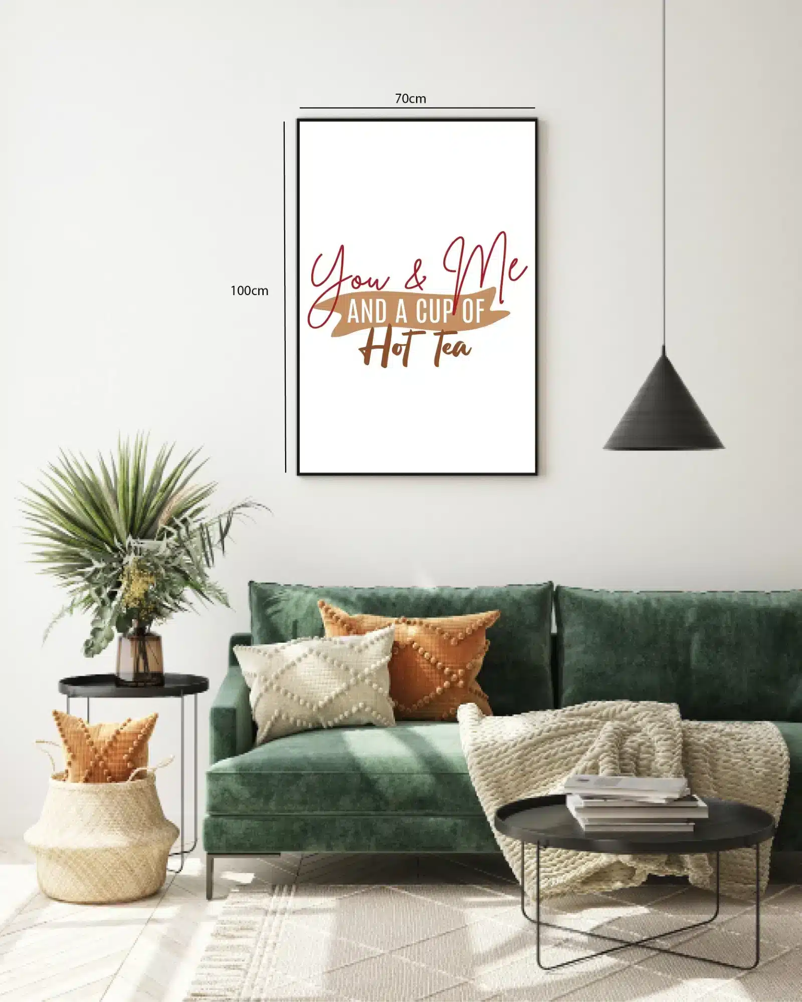 You And Me Hot Tea Plakat