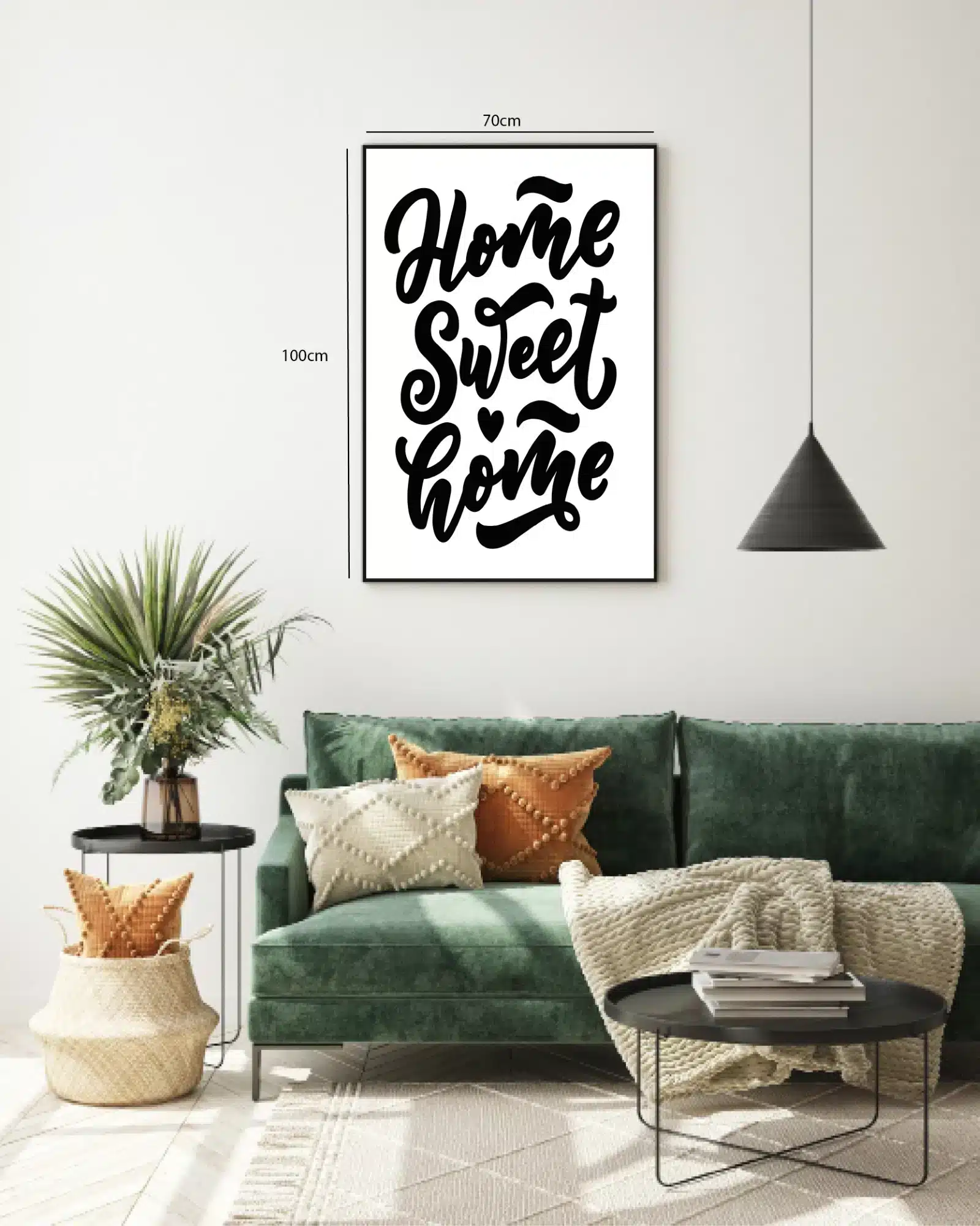 Home Sweet Home Citat Plakat