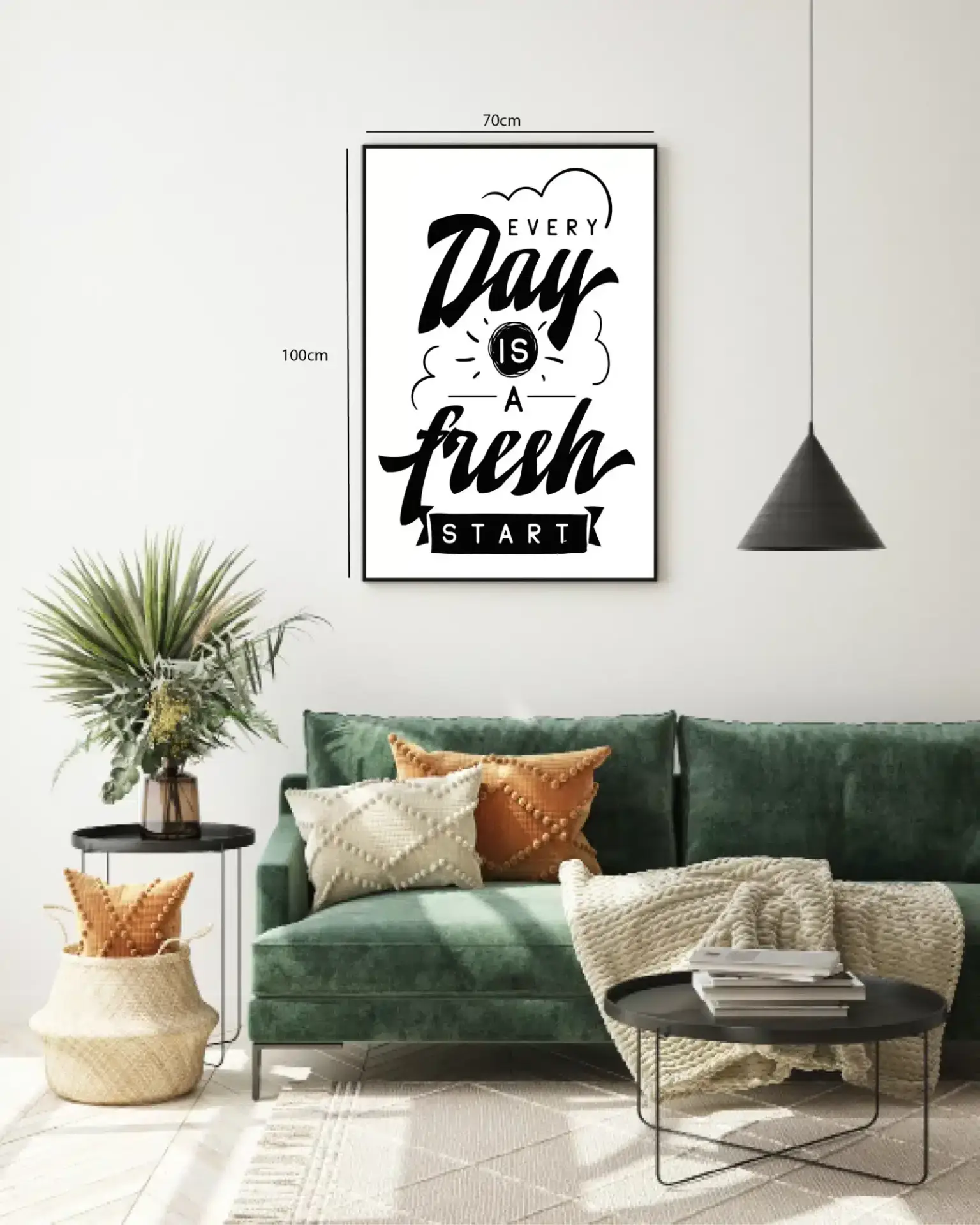 Every Day Er En Fresh Start Plakat