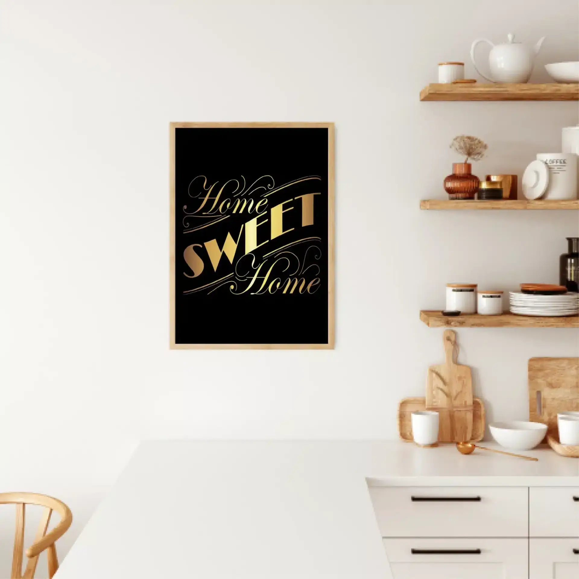 Home Sweet Home Citater Plakat