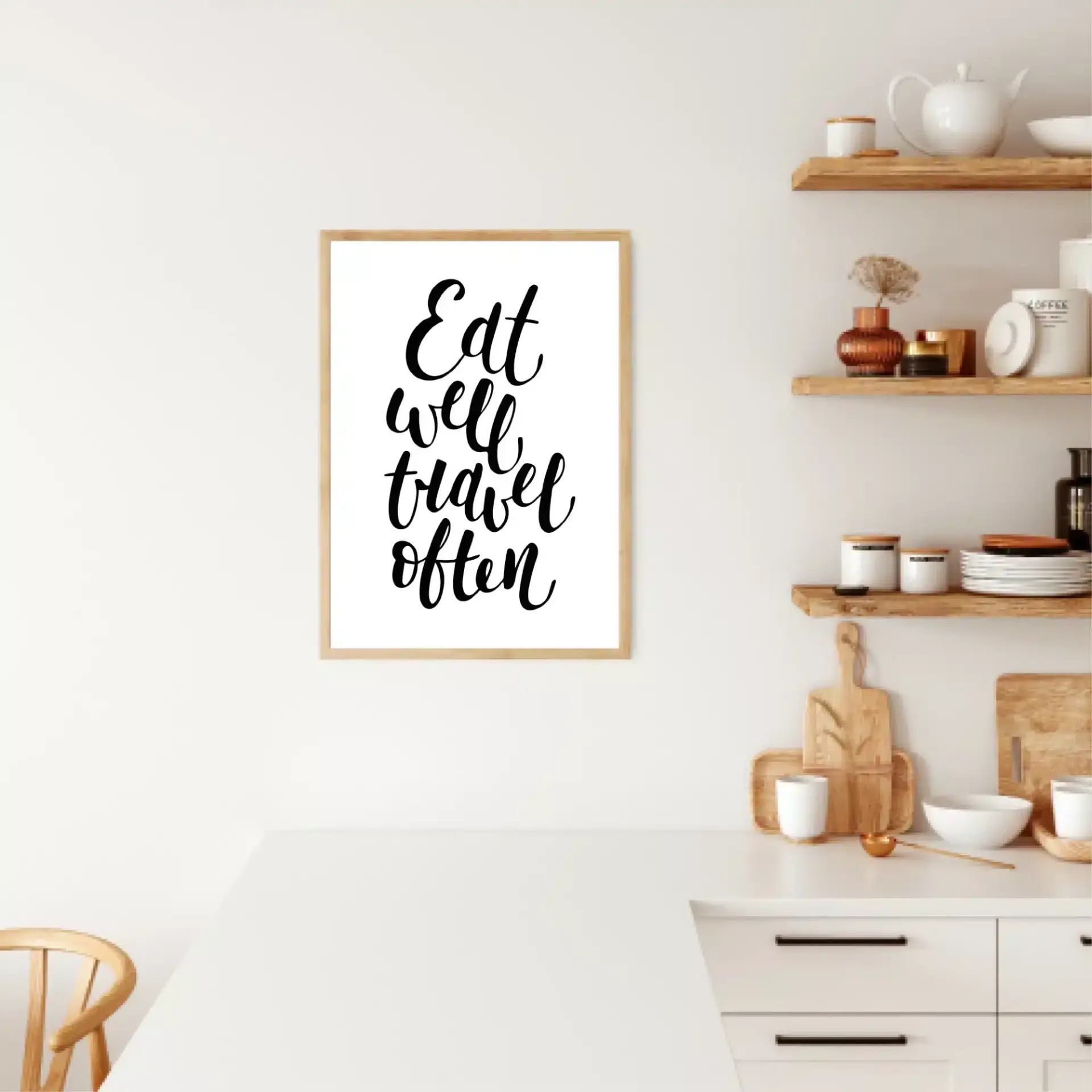 Spis Godt Rejs Ofte Plakat