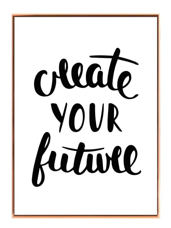 Create Your Future Plakat