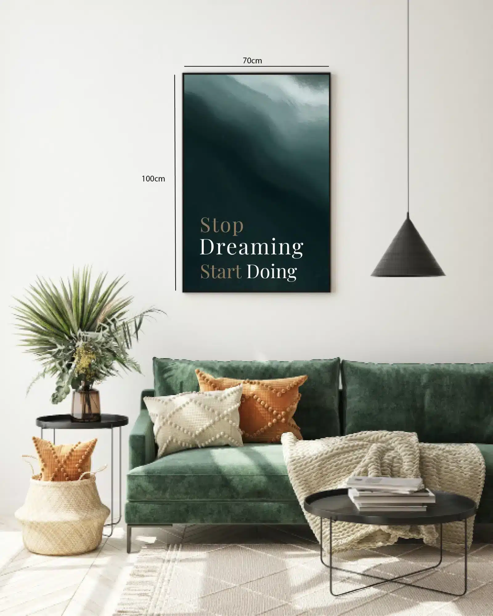 Stop Dreaming Start Doing Plakat Edition Q175