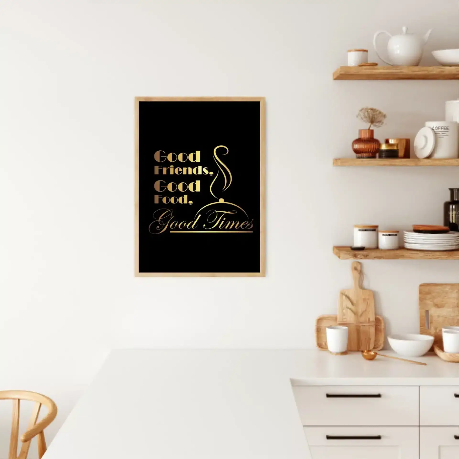 Gode Venner God Mad Gode Tider Plakat