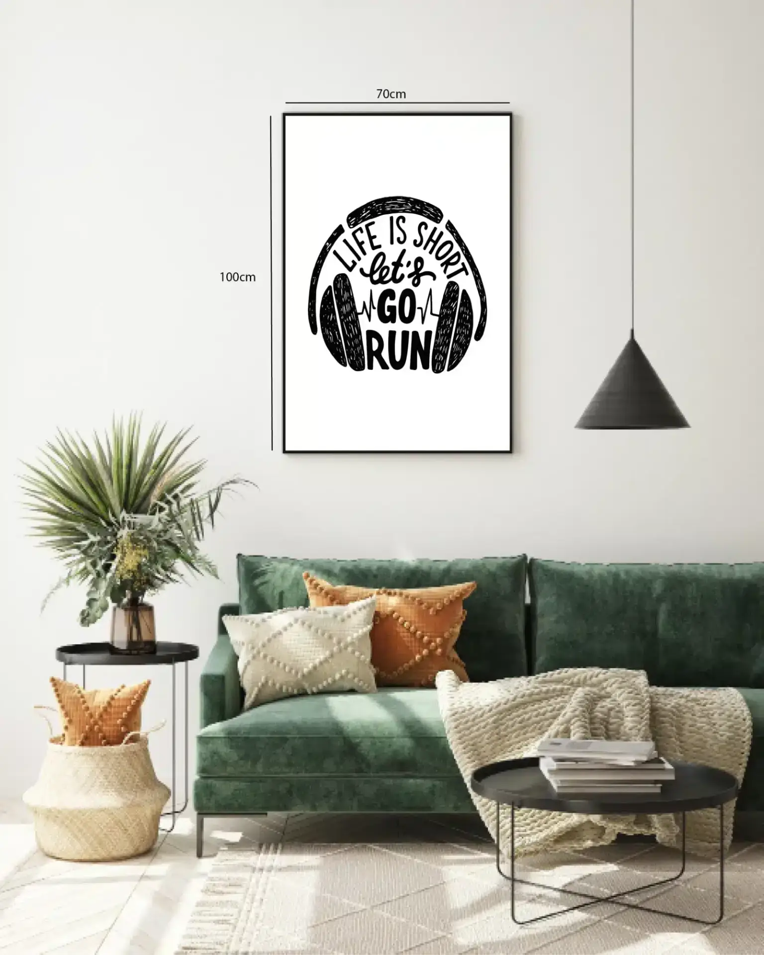 Livet er kort Plakat