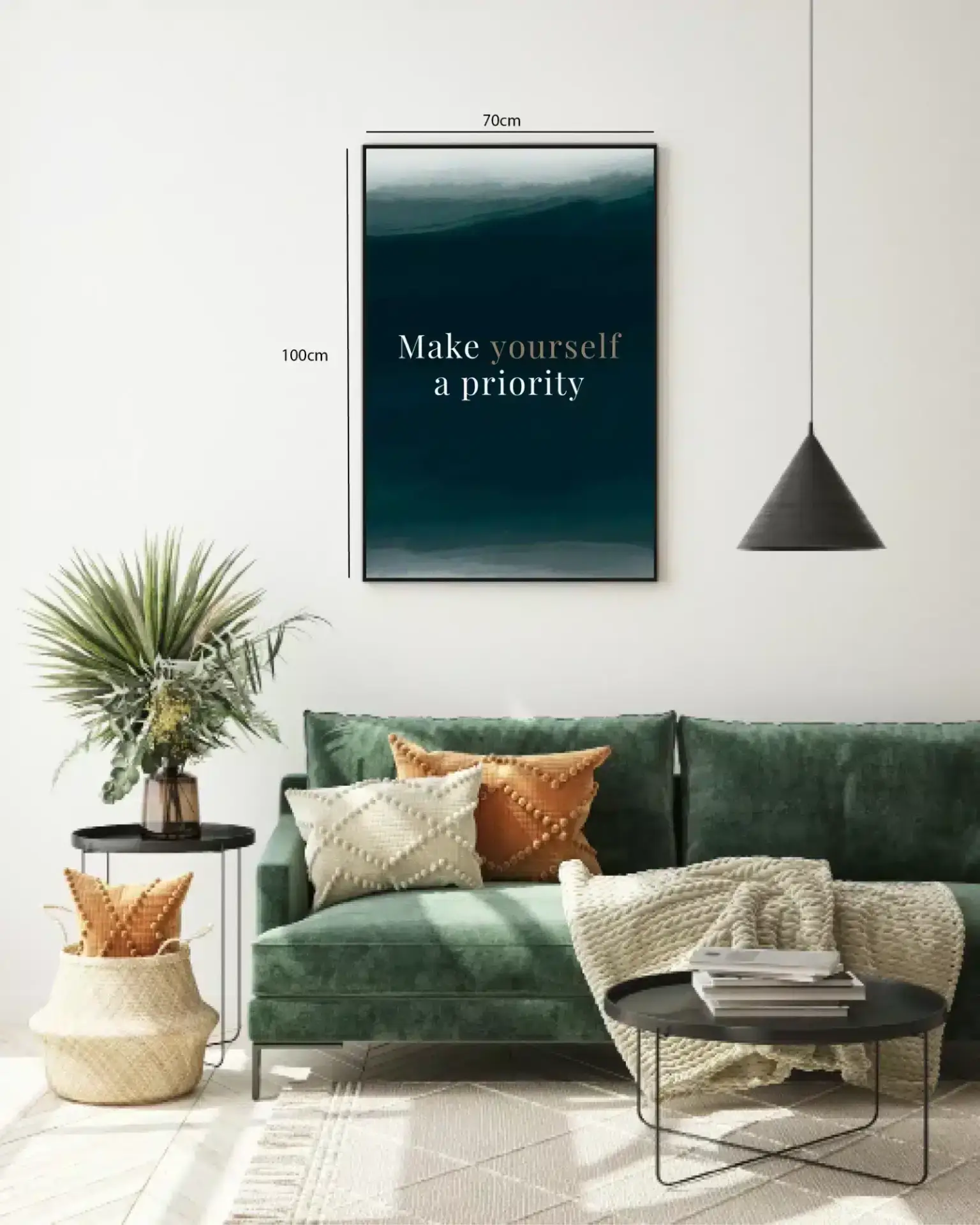 Sæt Dig Selv Først Plakat