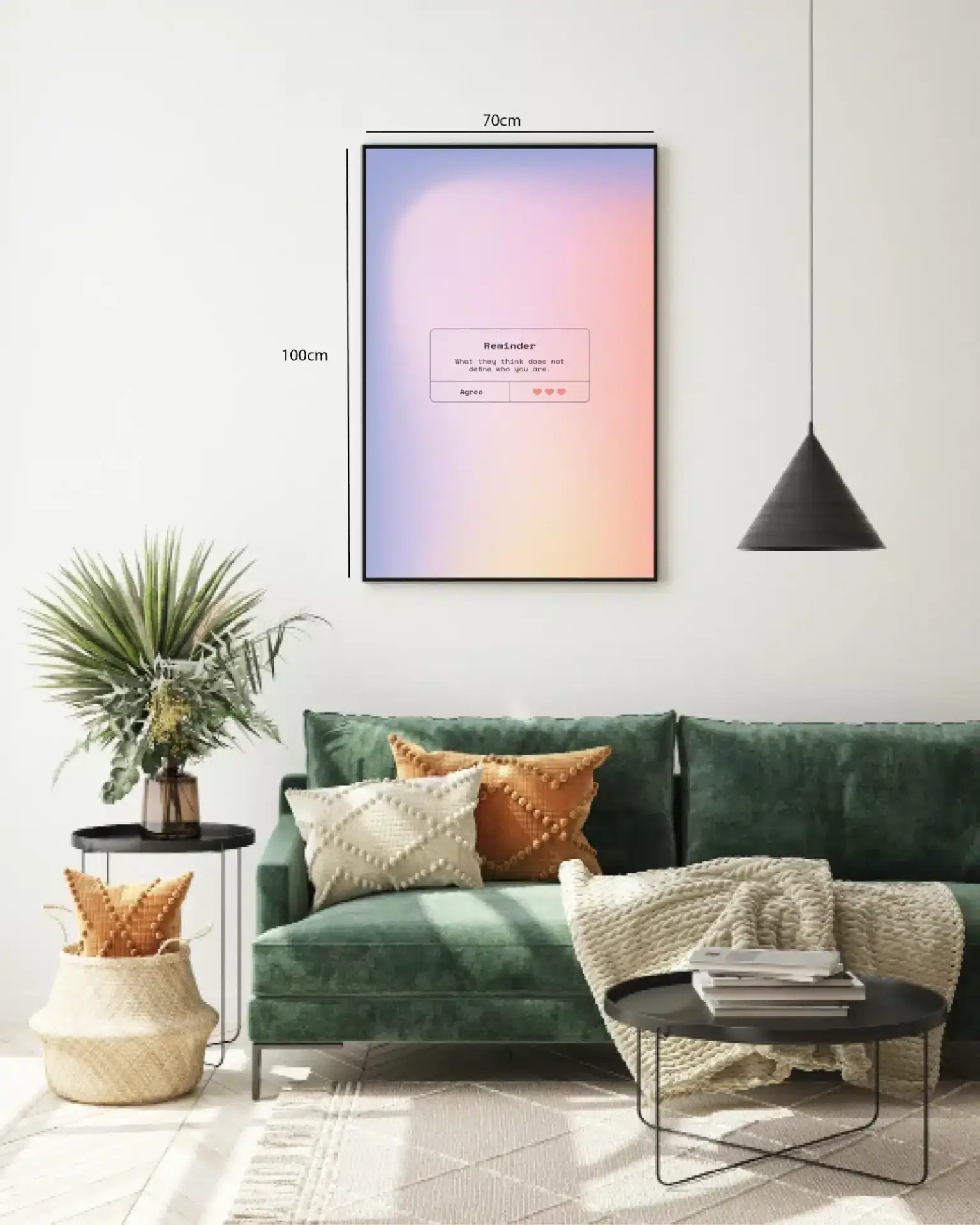 Påmindelse om Selvaccept Plakat