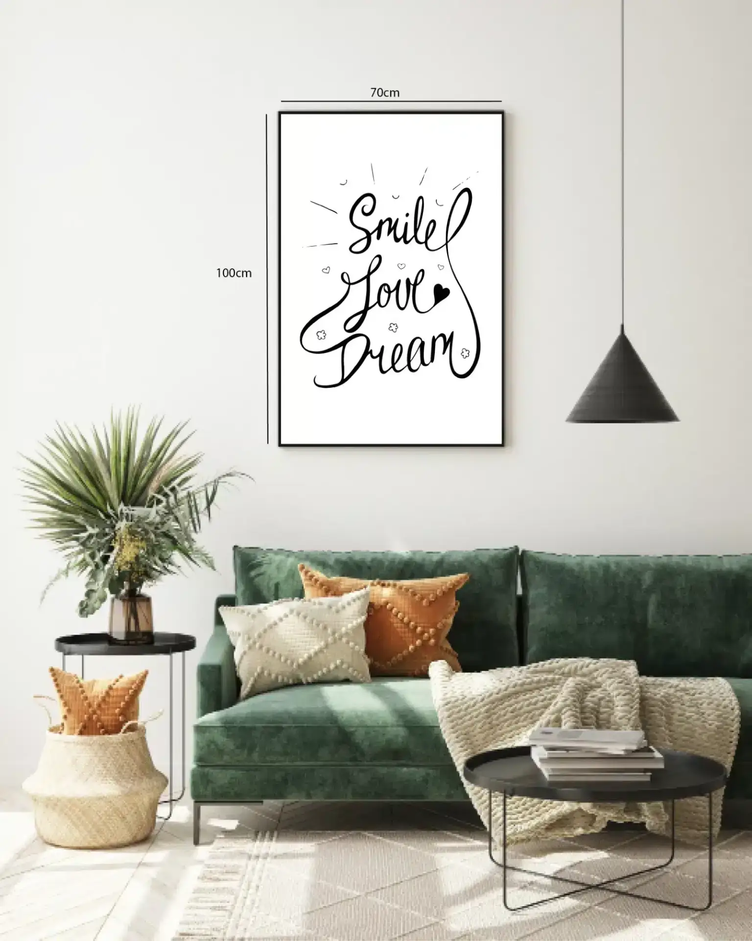 Smil Kærlighed Drøm Plakat