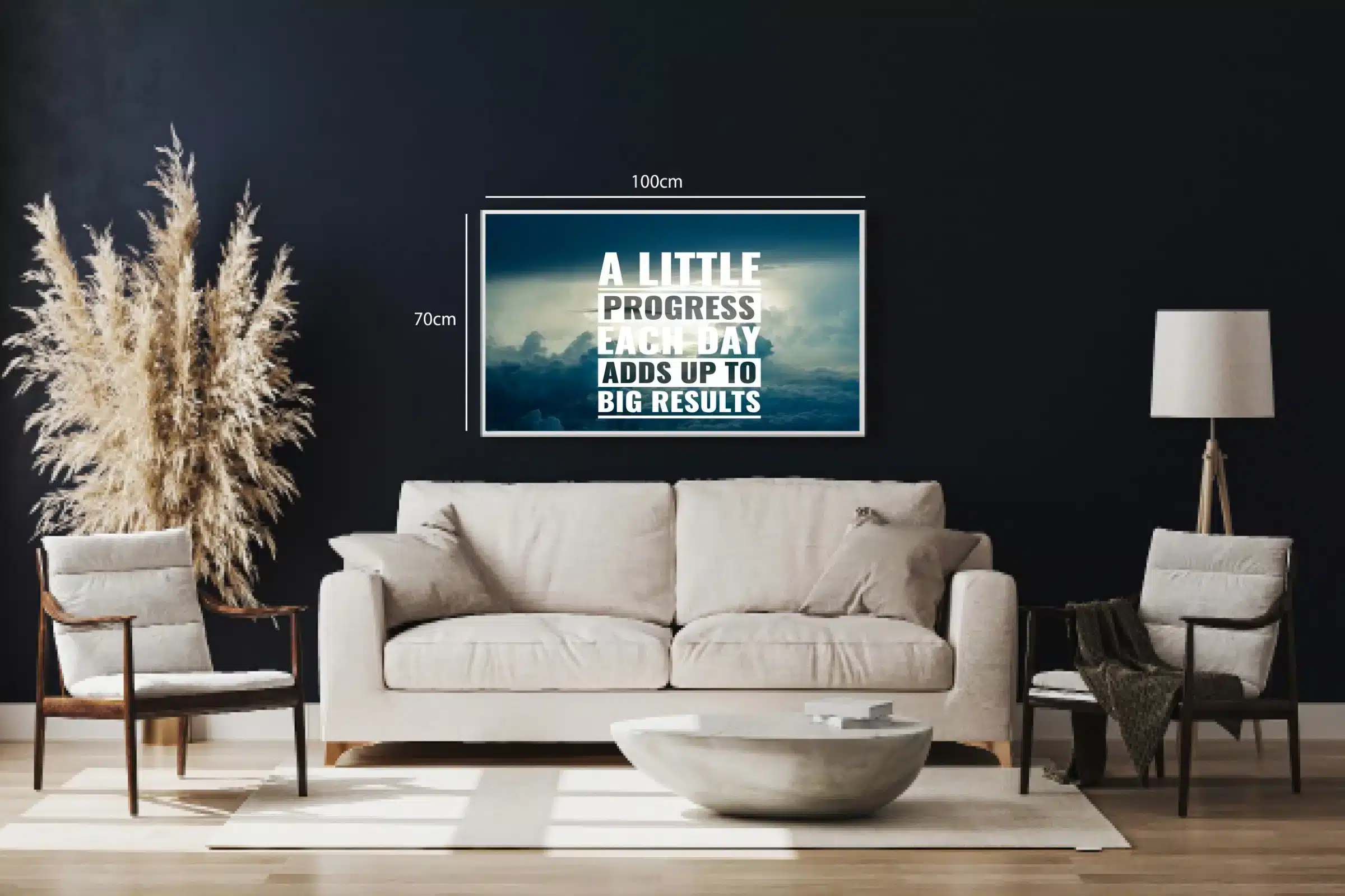 Lidt Fremgang Hver Dag Plakat