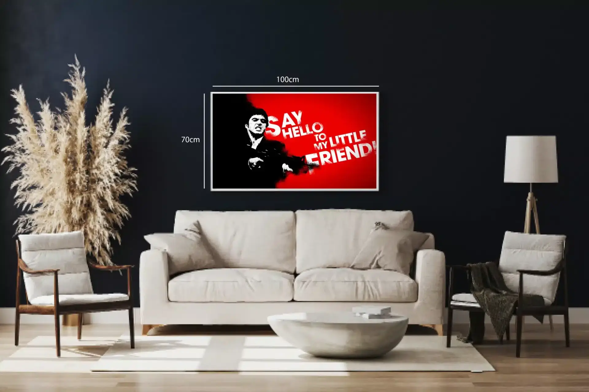 Sig Hej Til Min Ven Plakat