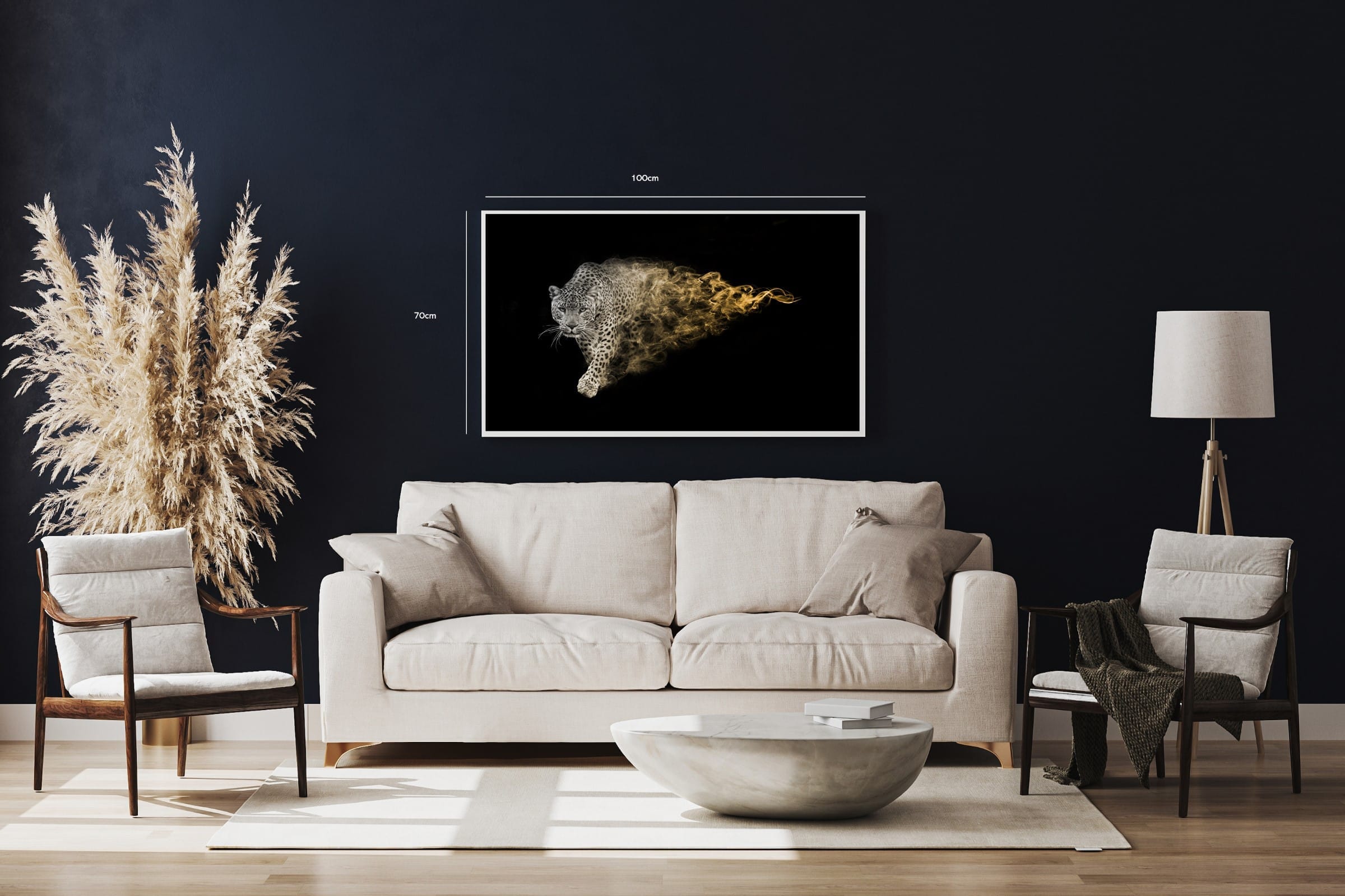 Leopard In Plakat