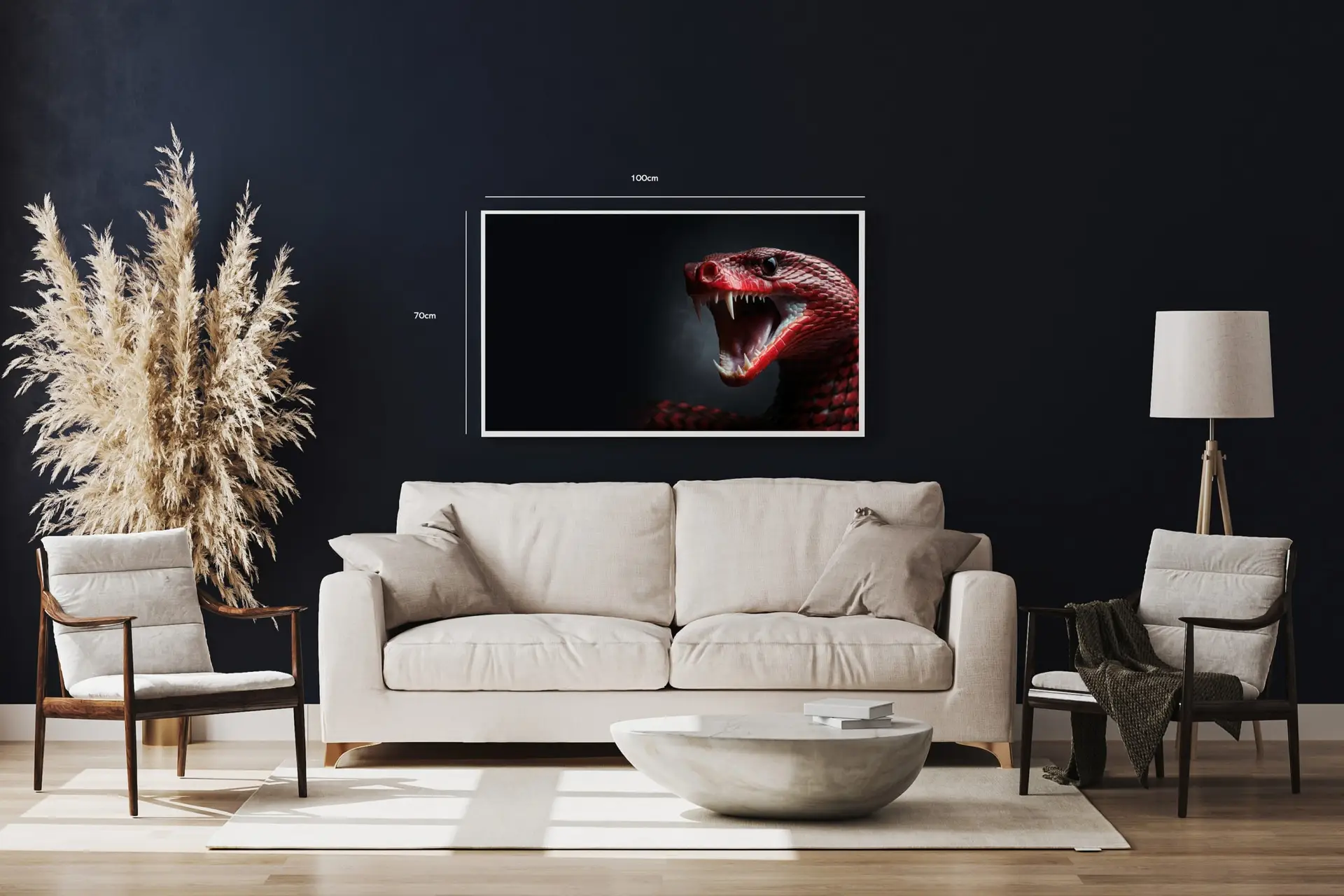 Red Snake Plakat