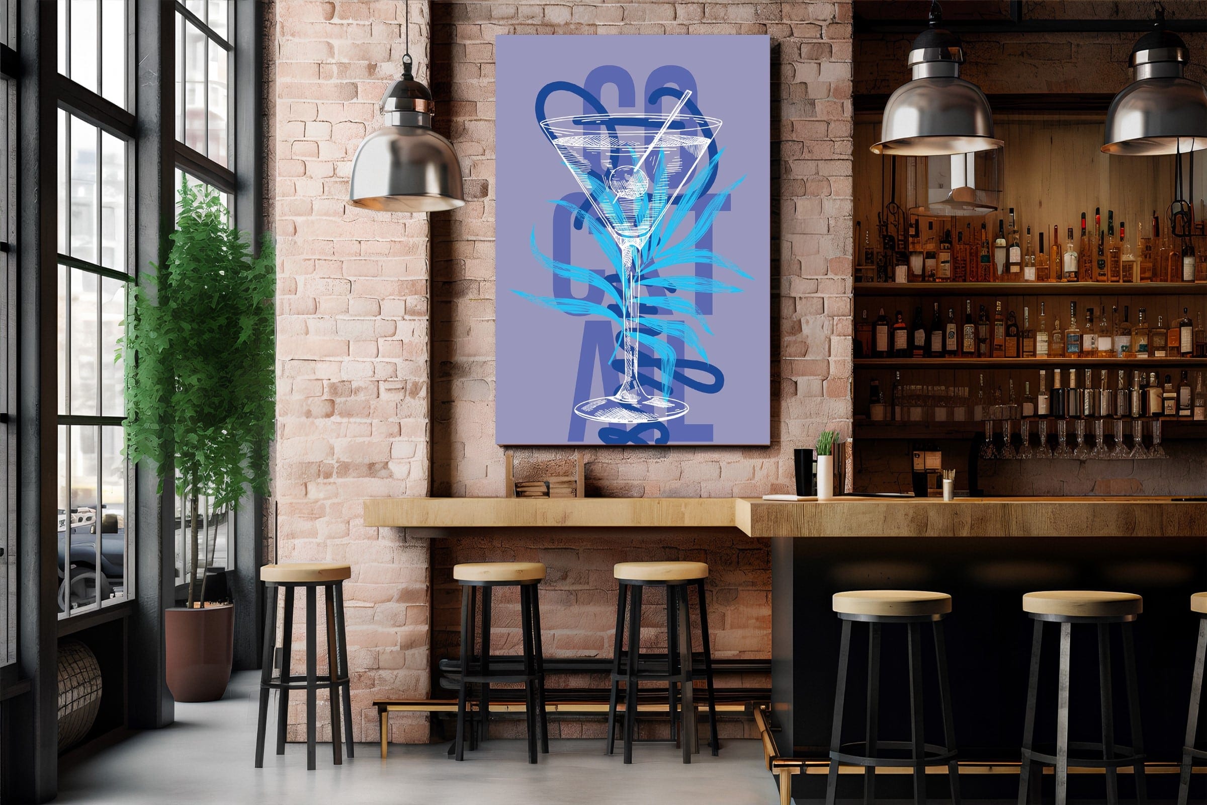 Chic Martini No 2 Plakat