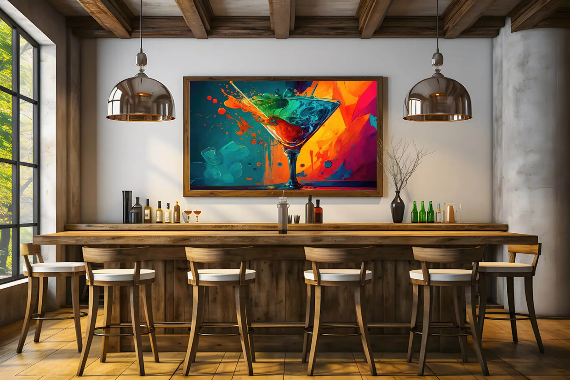 Farverig Elixir Plakat