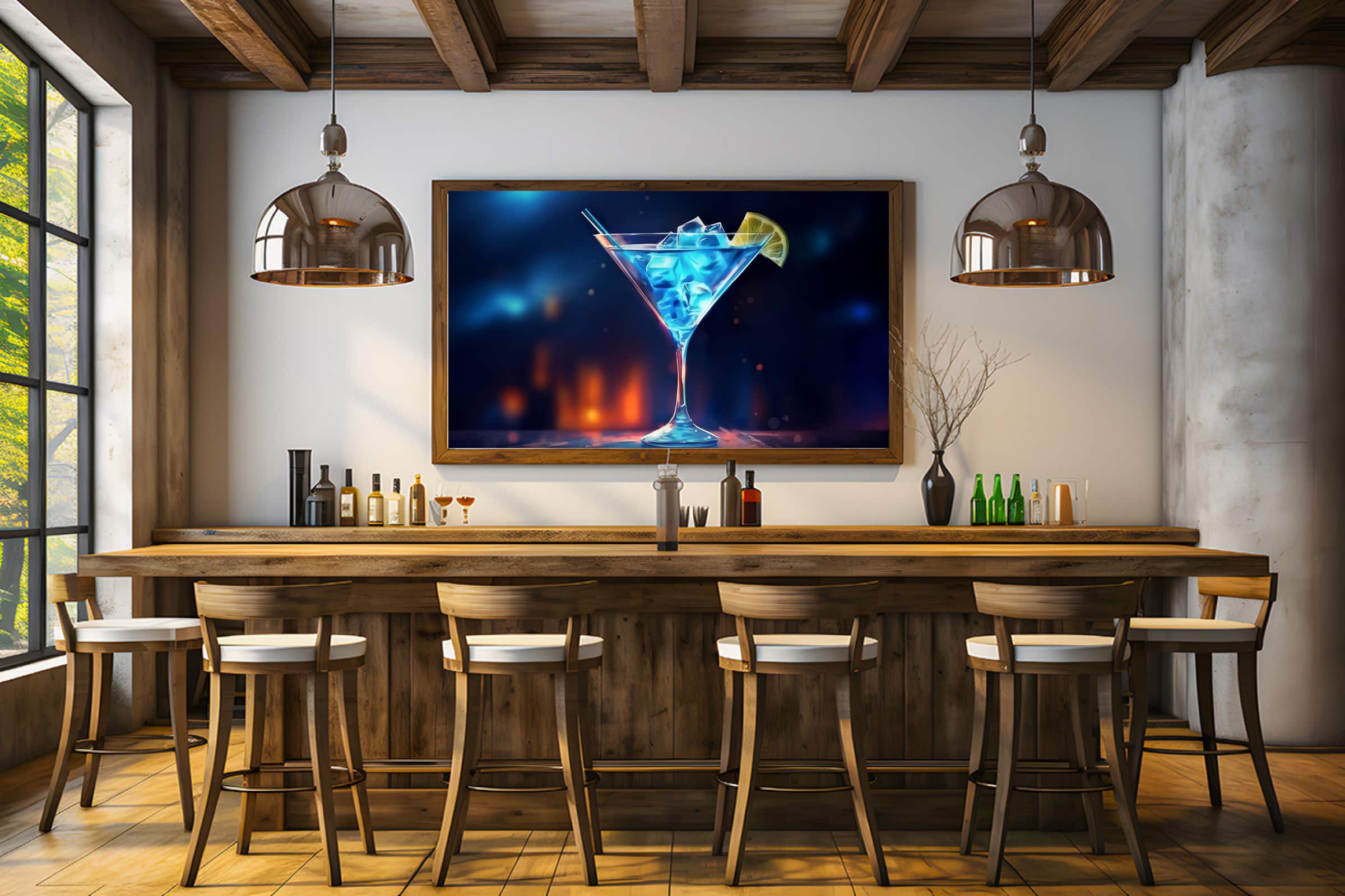 Chic Martini Plakat