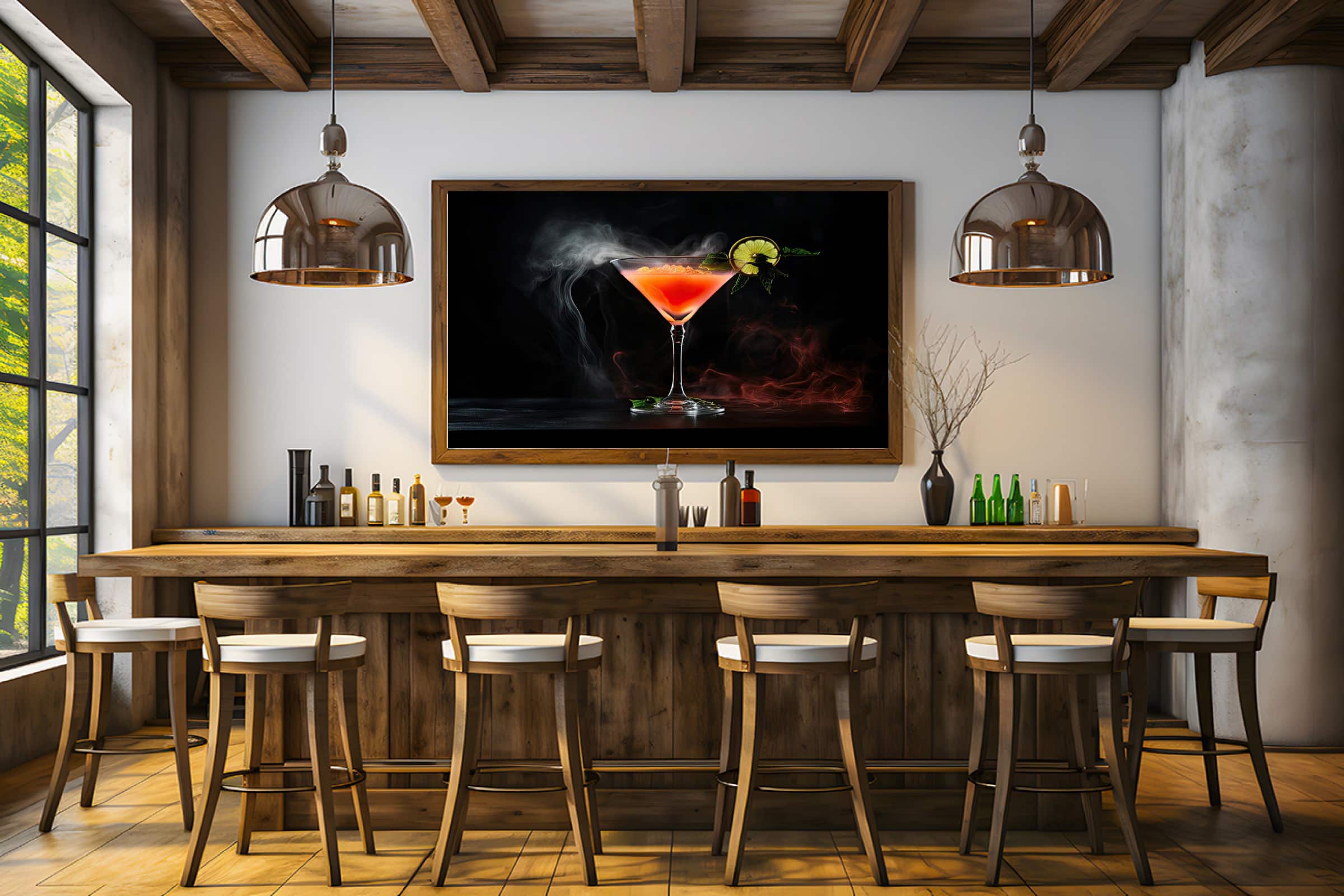 Røget Citrus Plakat