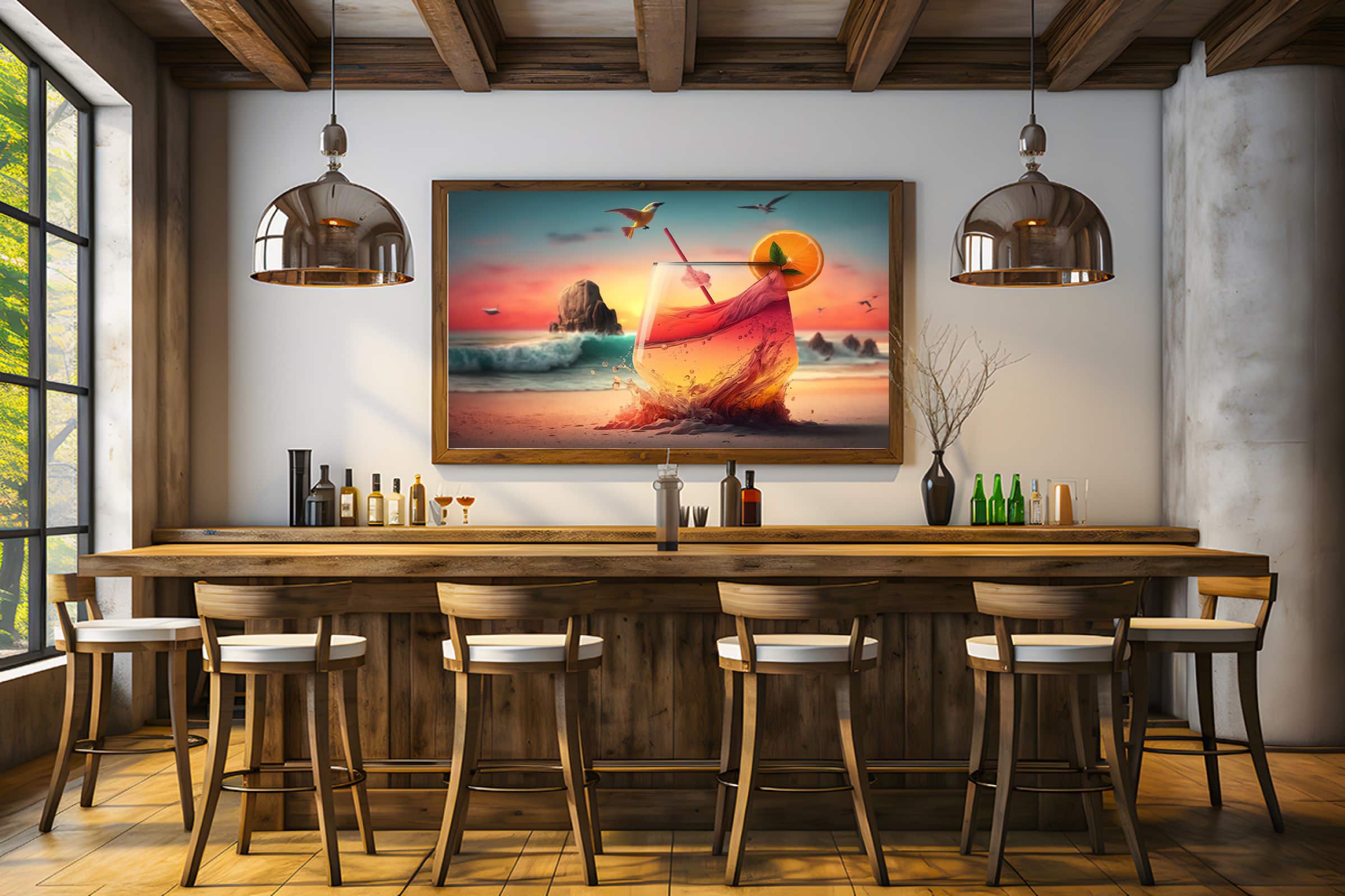 Oceanisk Skønhed Plakat