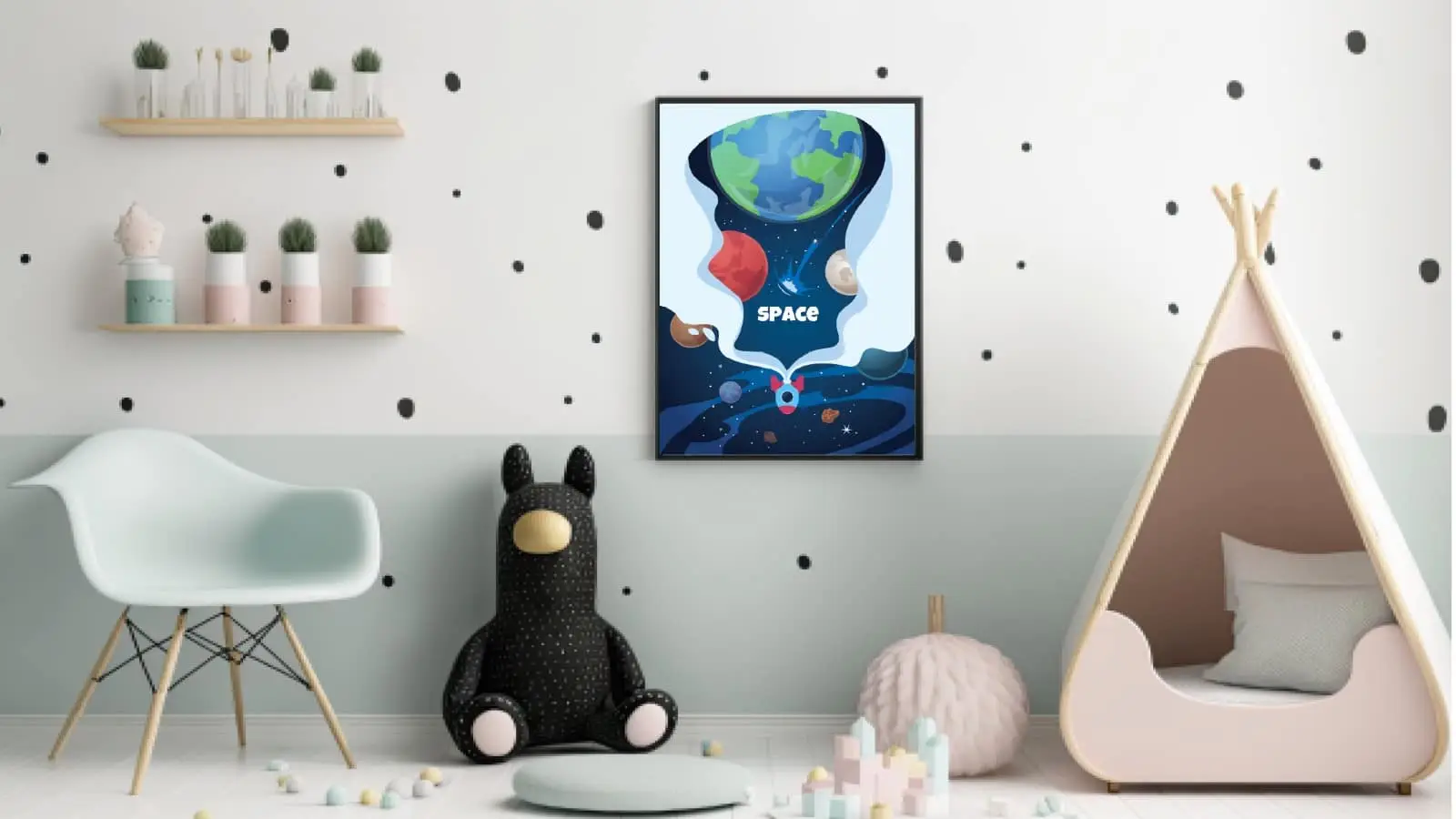 Magical Space Rocket Adventure Plakat
