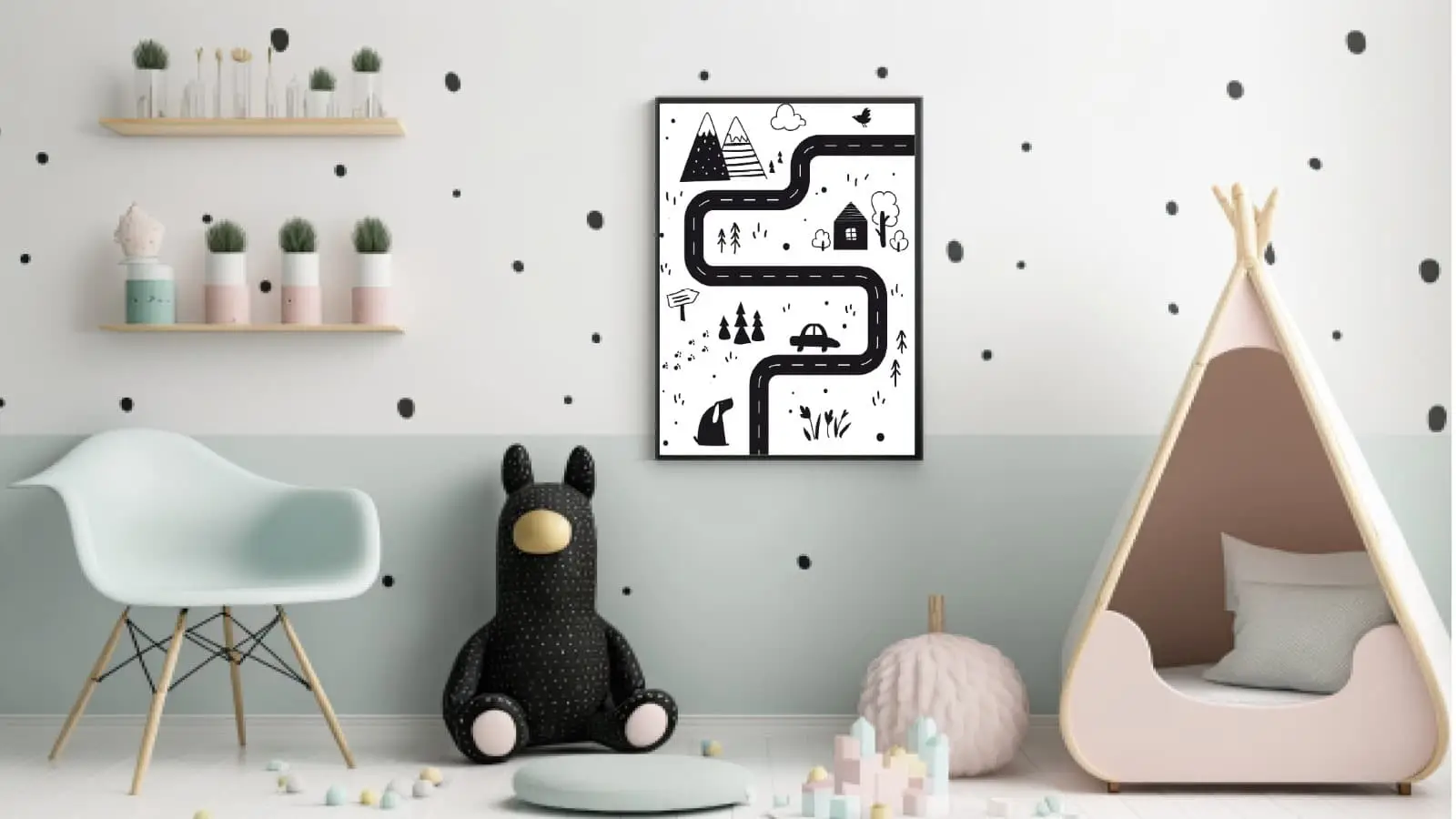 Cozy Road Adventure Plakat