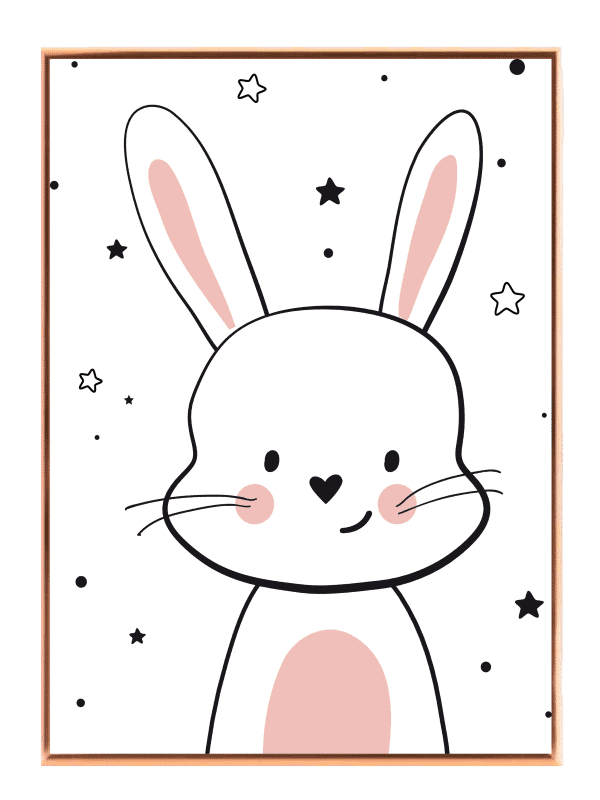 Gentle Bunny Dream Plakat