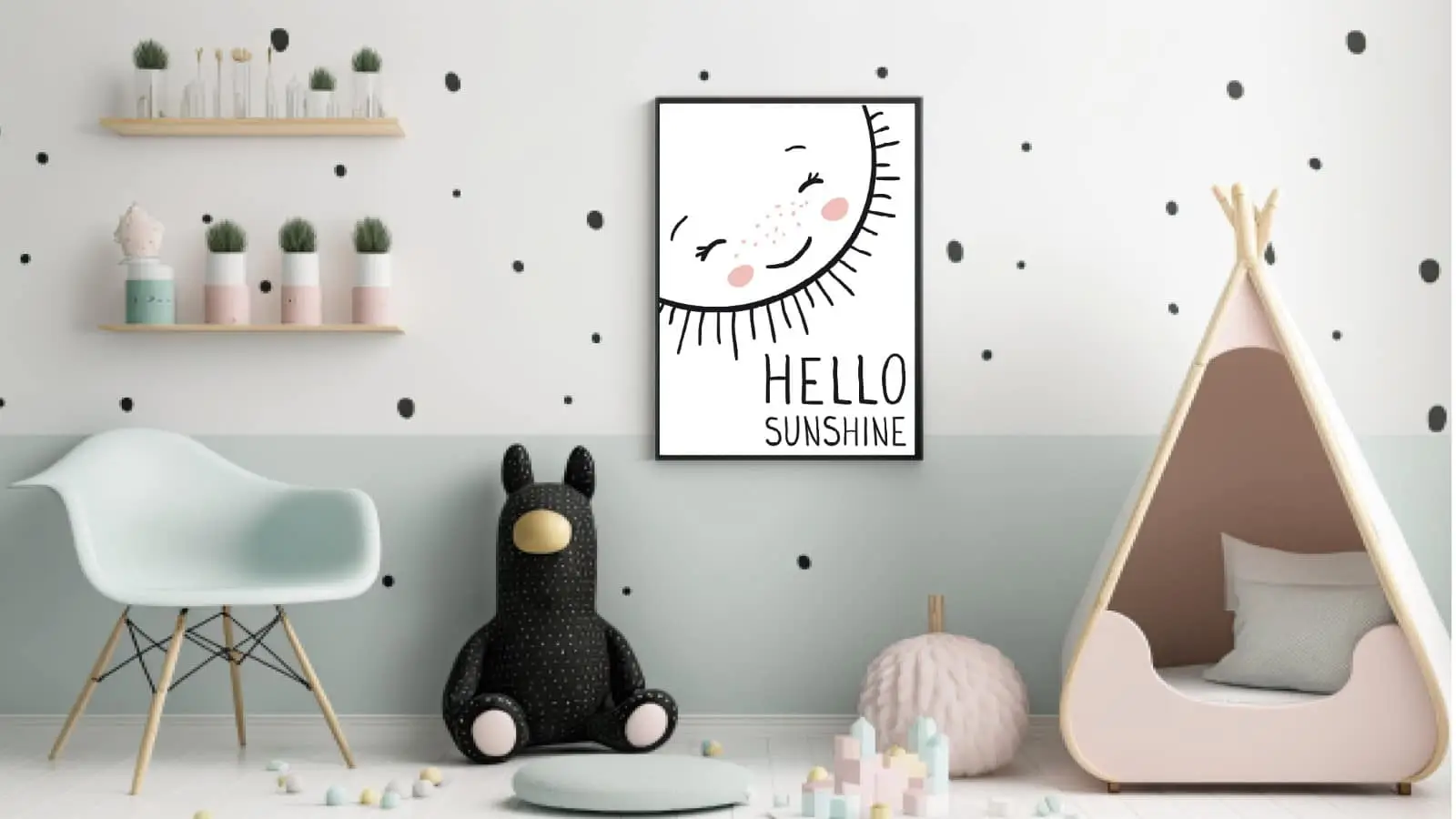 Gentle Smiling Sunshine Plakat