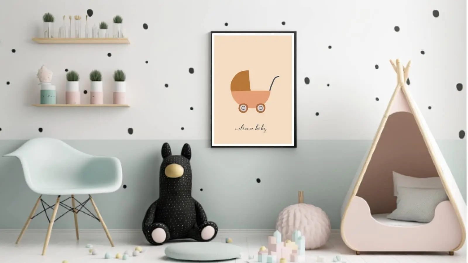 Gentle Baby Carriage Plakat