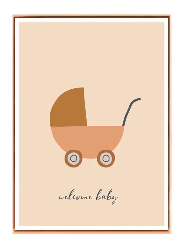 Gentle Baby Carriage Plakat