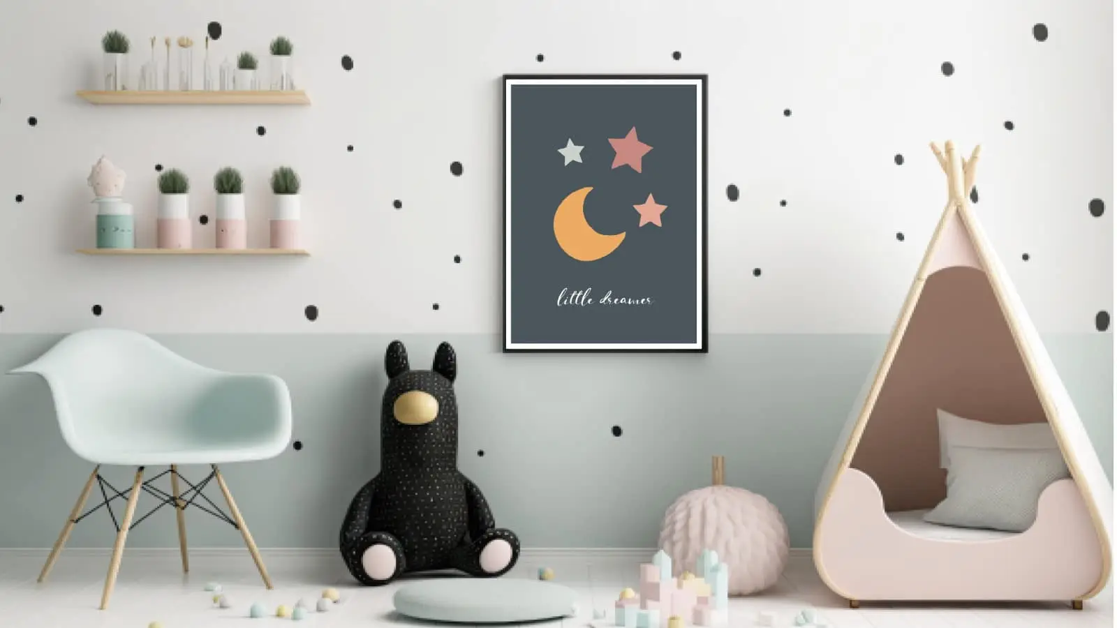Gentle Little Dreamer Quote Plakat