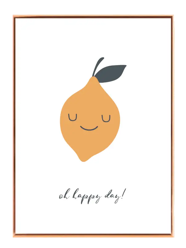 Happy Day Gentle Quote Plakat