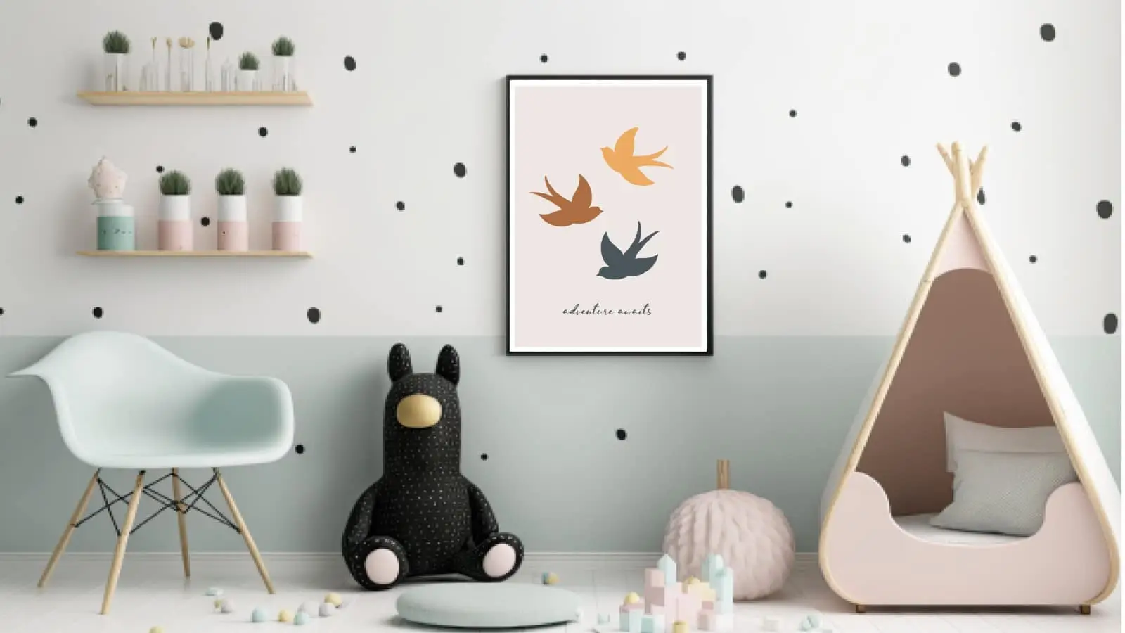 Gentle Flying Birds Adventure Plakat