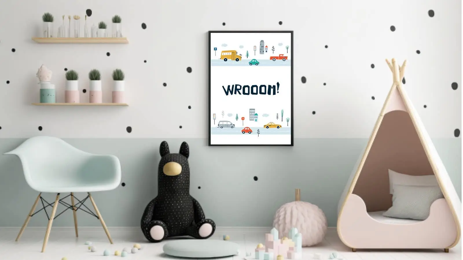 Playful City Vehicles Adventure Plakat