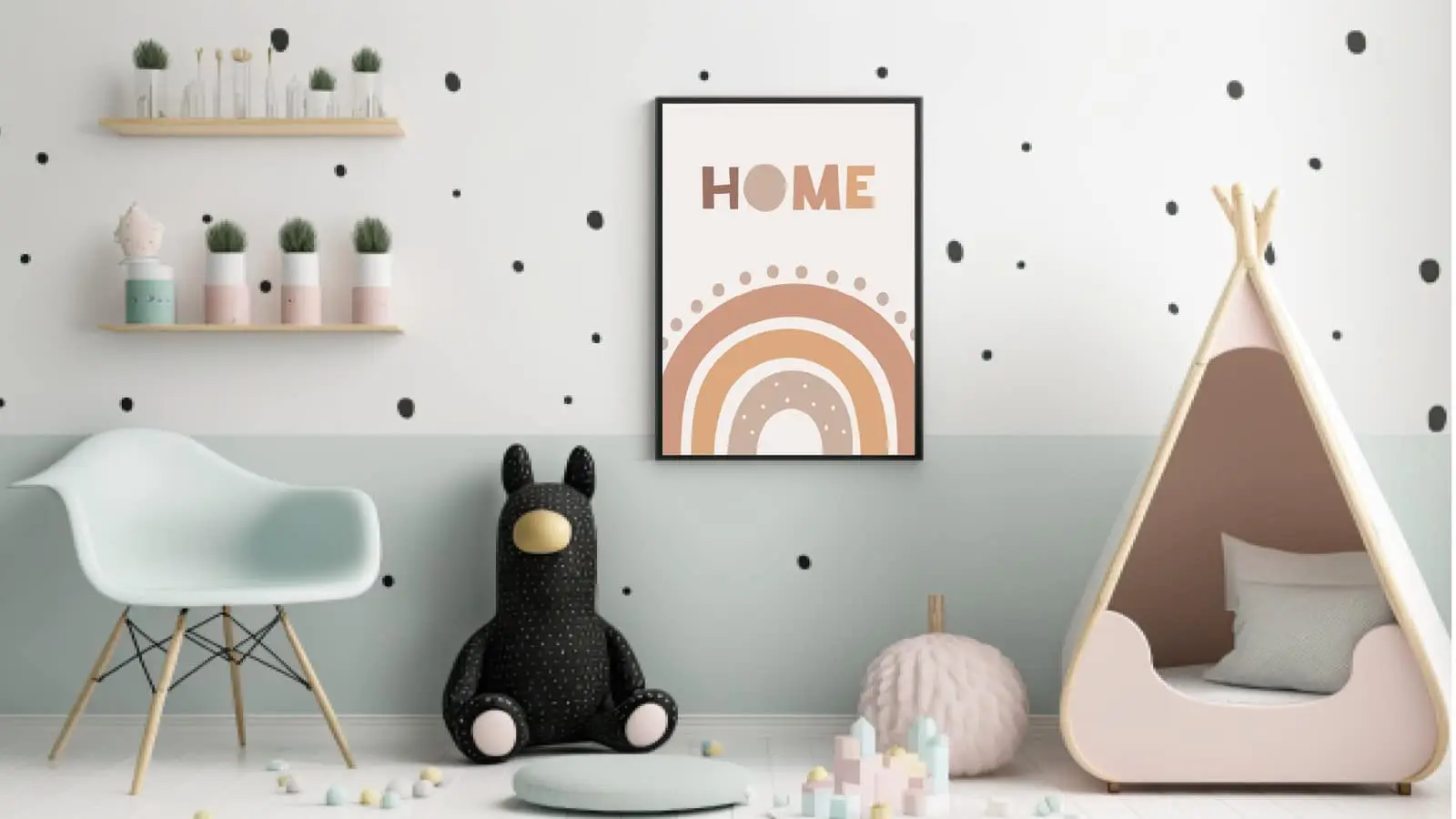 Cozy Home Rainbow Plakat