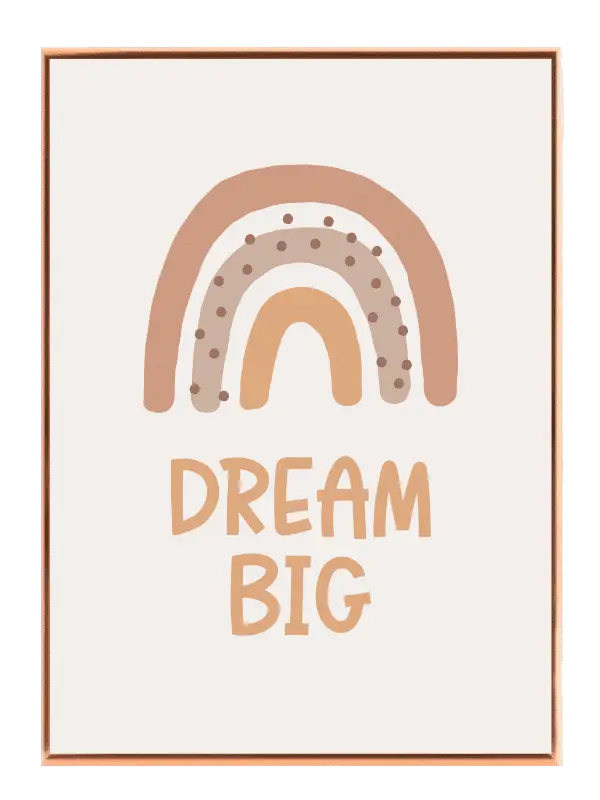 Gentle Dream Big Rainbow Plakat