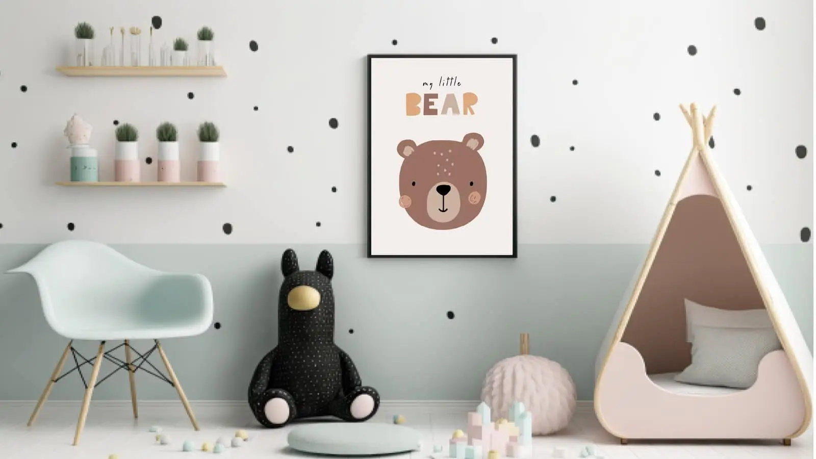 My Little Cozy Bear Plakat