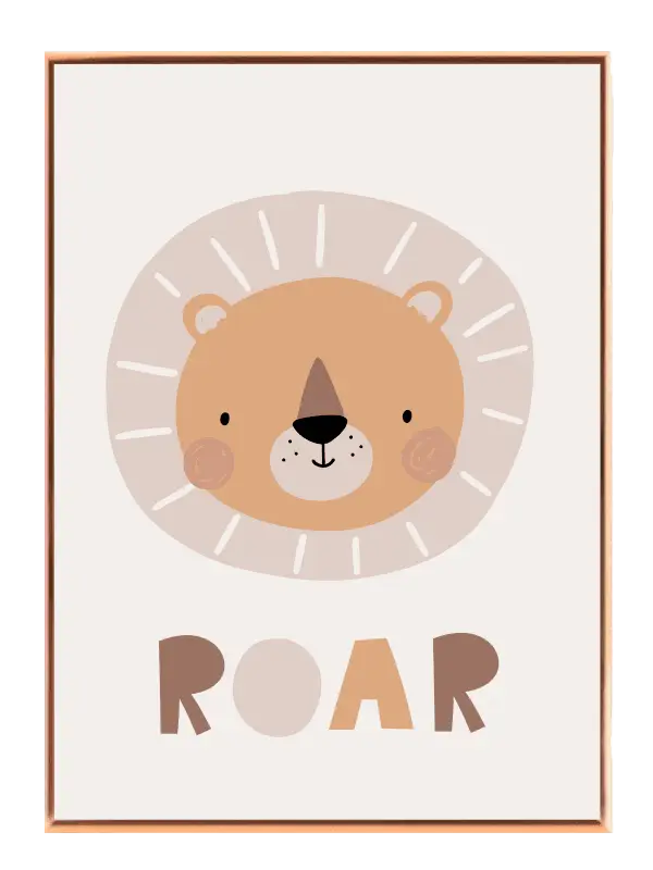 Gentle Lion Roar Plakat