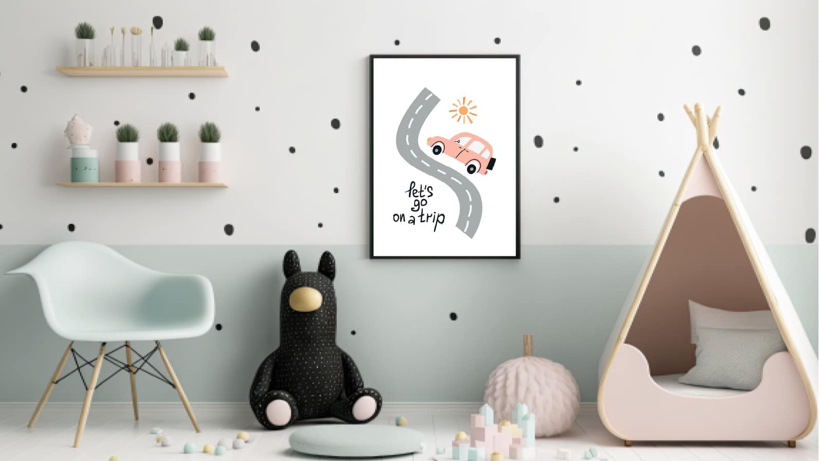 Playful Car Adventure Plakat