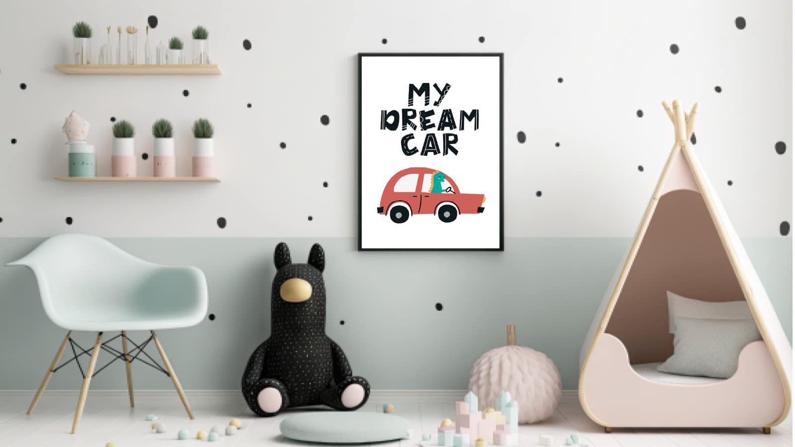 Playful Dream Car Plakat