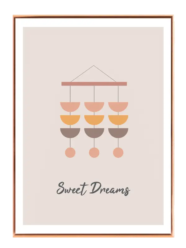 Gentle Mobile Sweet Dreams Plakat