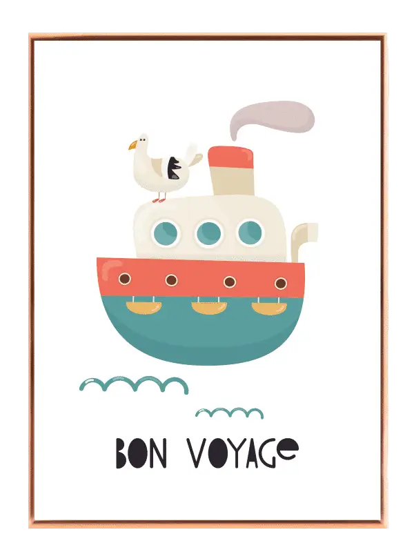 Playful Boat Adventure Plakat