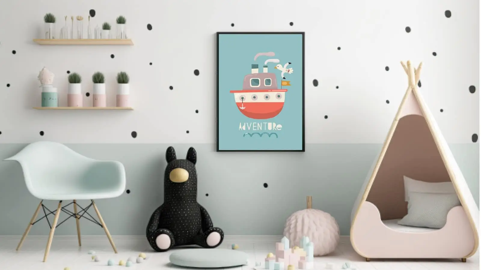 Cozy Little Boat Adventure Plakat