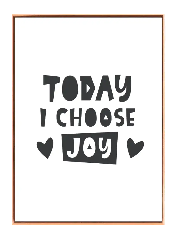 Happy Joyful Positive Quote Plakat