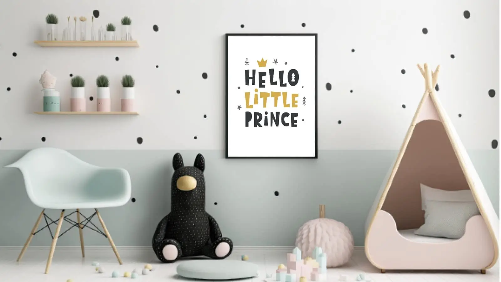 Hello Little Prince Cozy Plakat
