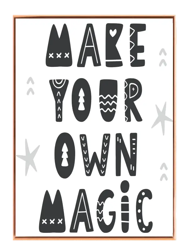 Be Your Own Magical Magic Plakat