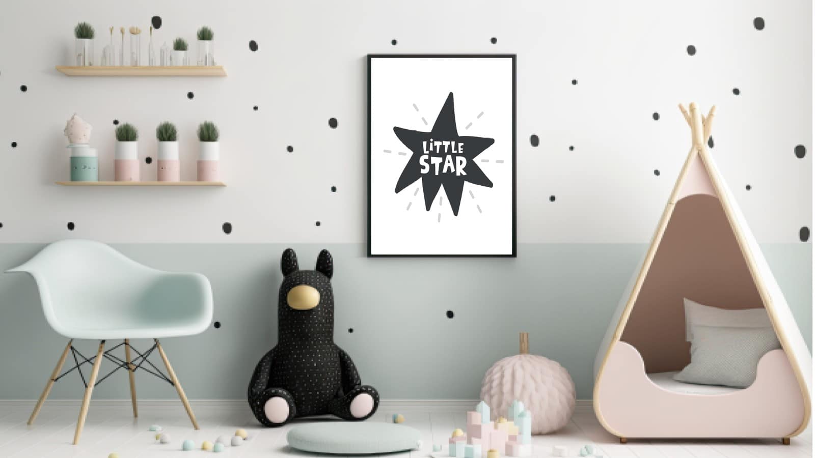 Gentle Little Star Quote Plakat