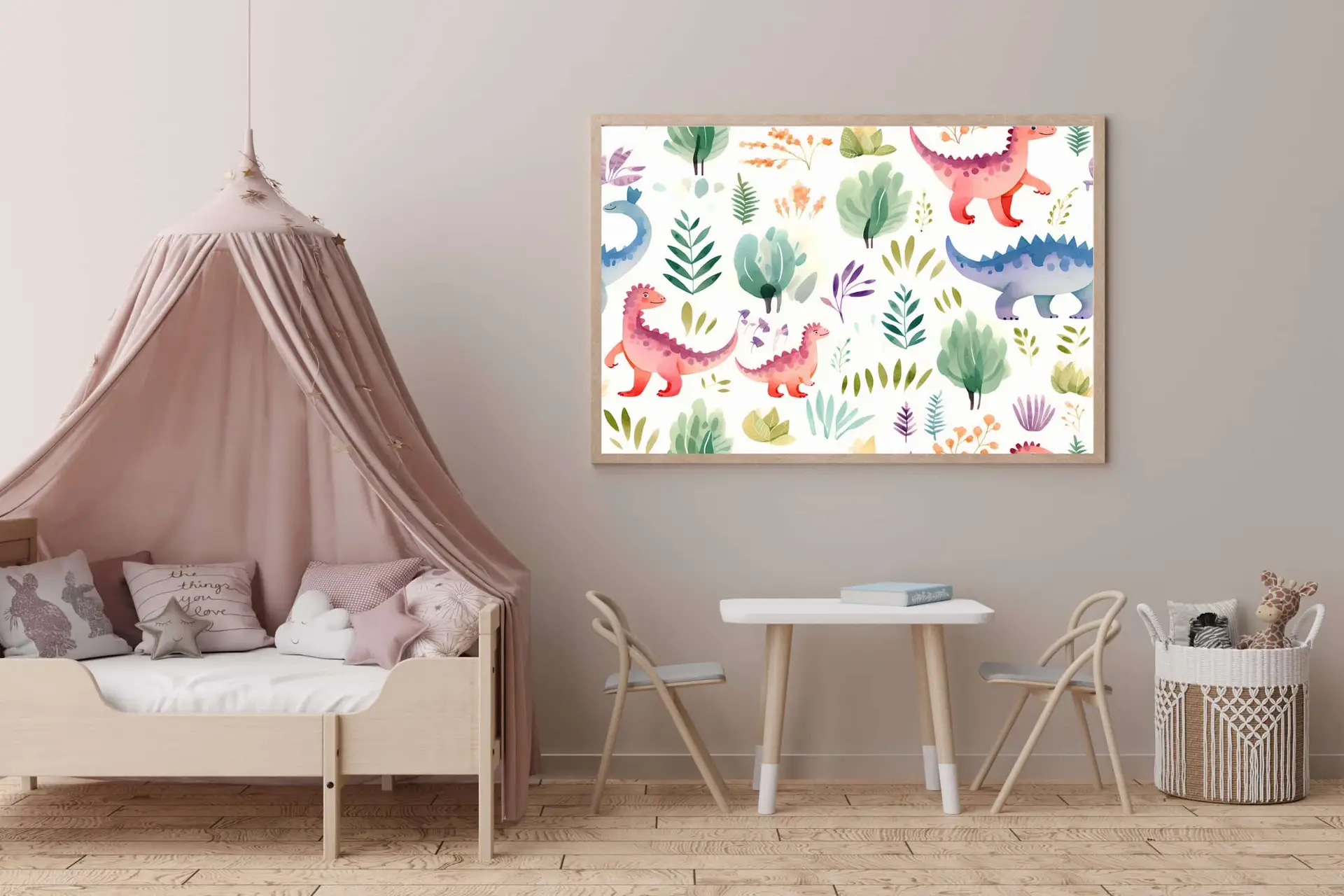 Playful Dino Friends Plakat