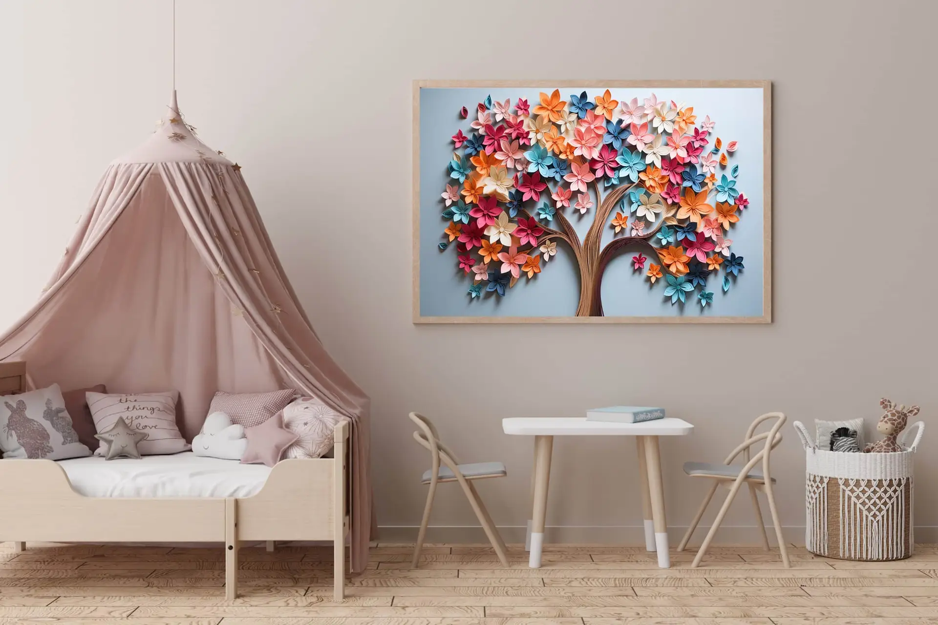 Playful Blossom Tree Plakat