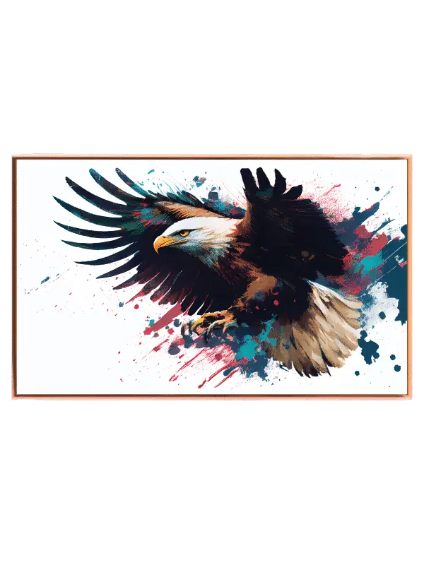 Brave Eagle In Flight Kids Room Plakat