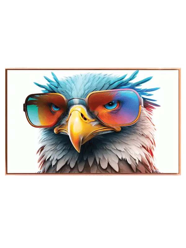 Cool Eagle With Sunglasses Plakat