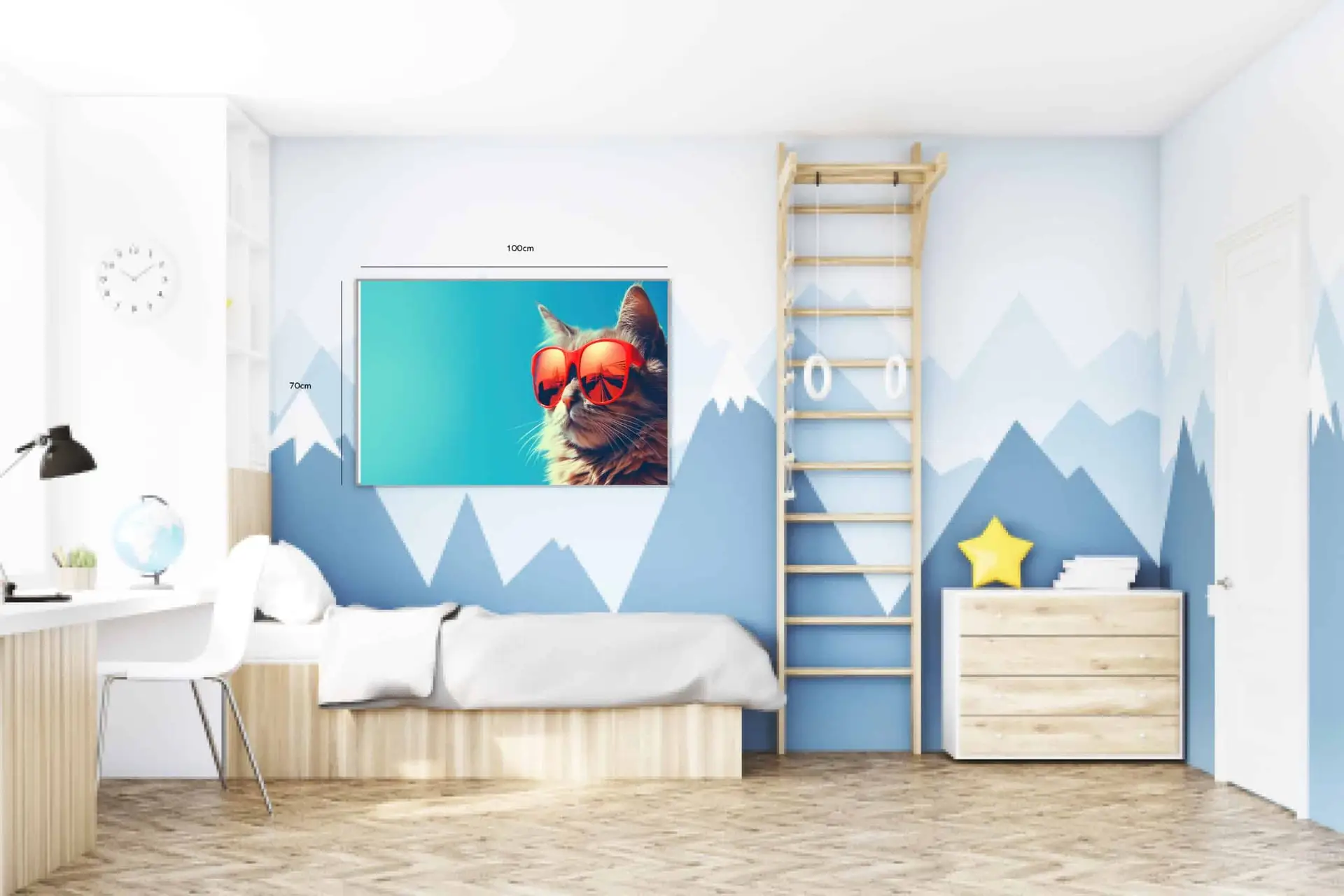 Cool Cat With Sunglasses Plakat