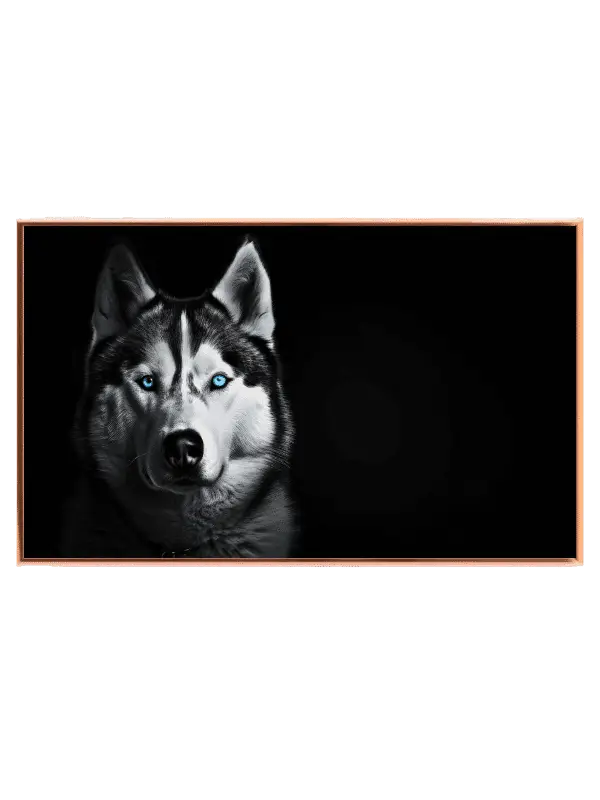 Mystic Husky Portrait Plakat